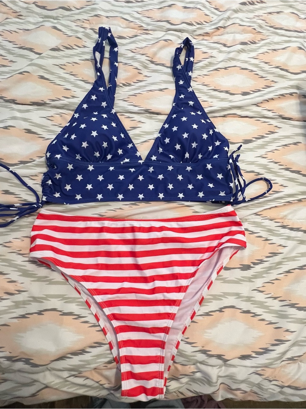 Patriotic Two-Piece Bathing Suite